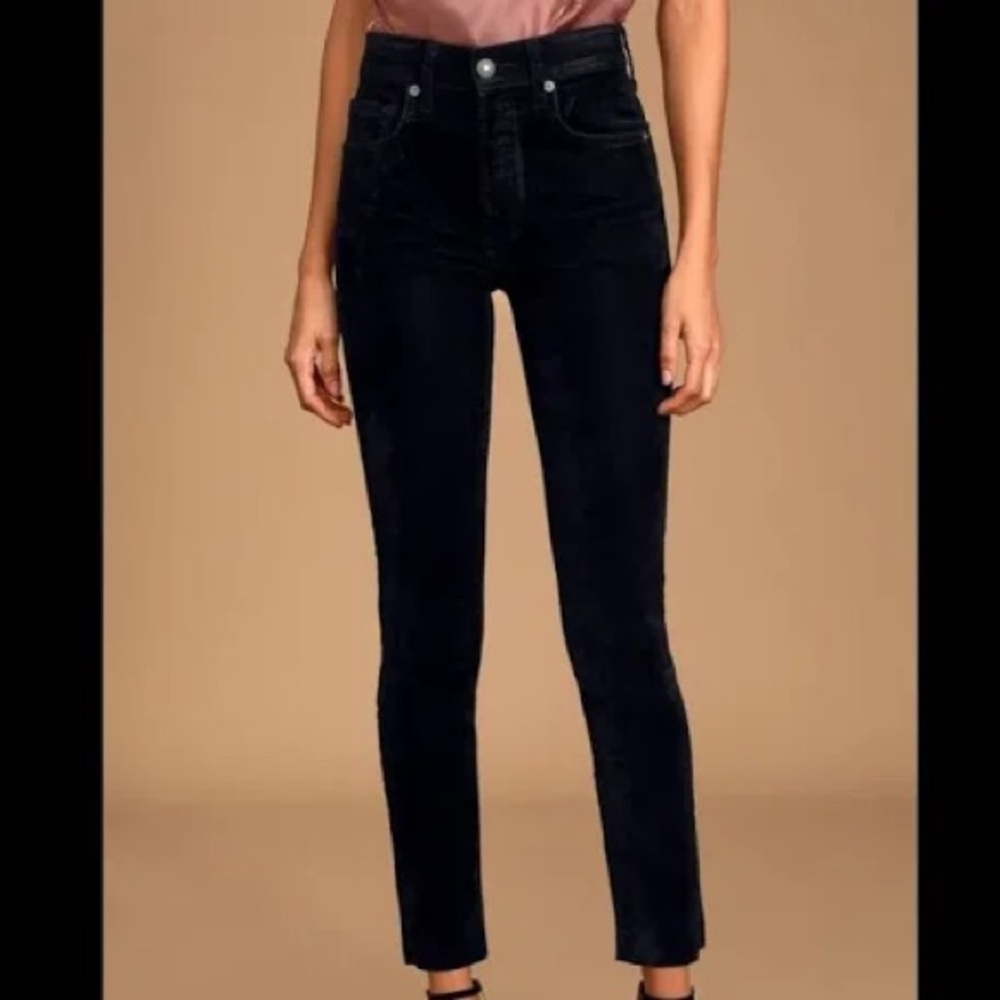 We the Free Velvety Black Jeans